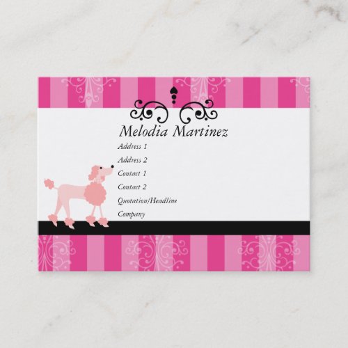 Beauty Puppy Business Card Template