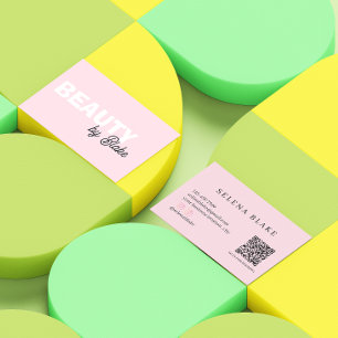 Beauty QR Business Card - Esthetician & Stylist