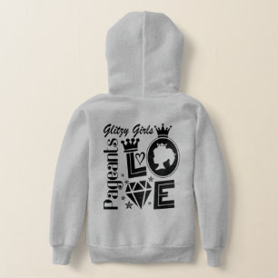 Beauty Queen - Glitzy Girls Love Pageants Hoodie