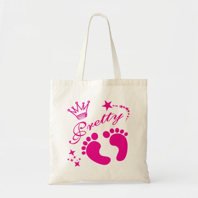 Beauty Queen's Pretty Feet Pageant Princess Bag (Front)