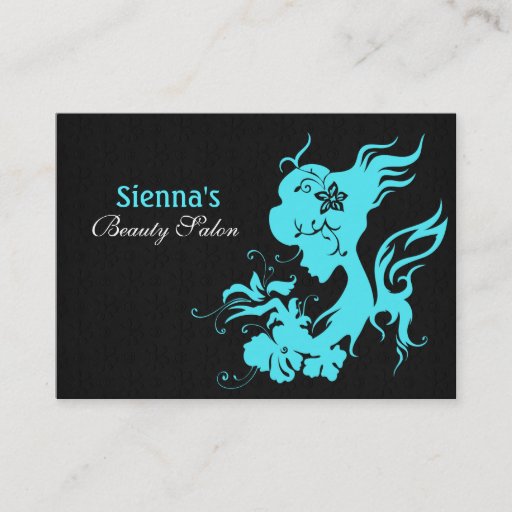 Customizable Beauty Salon Appointment Card Business Card