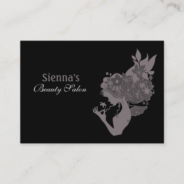 Beauty Salon Appointment Card (Lavender Blush) (Front)
