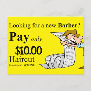Beauty Salon, Barbershops, Nail Salon, Postcards