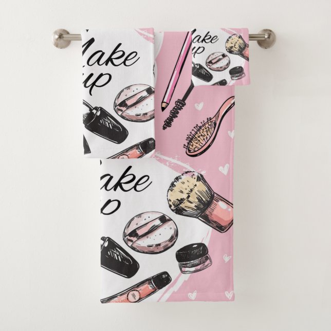  Beauty Salon     Bath Towel Set (Insitu)