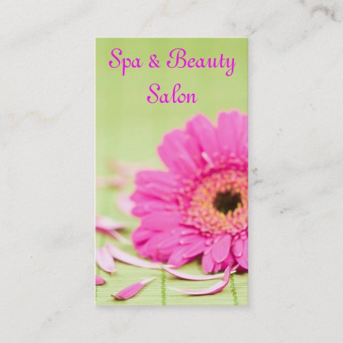 Beauty Salon Business Card