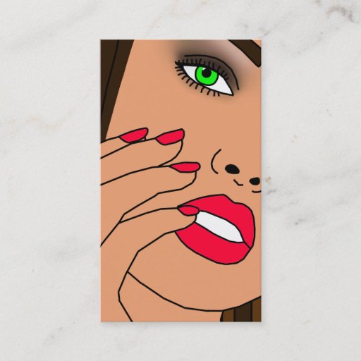 Customizable Beauty Salon Business Cards