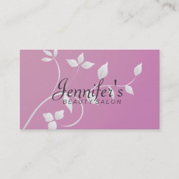 Beauty Salon - Business Cards by Creativefactory at Zazzle