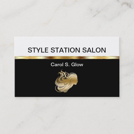 Customizable Beauty Salon Business Cards