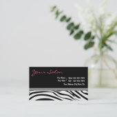 Beauty Salon Business Cards (Standing Front)