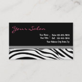 Beauty Salon Business Cards (Front)