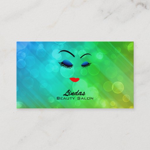 Customizable Beauty Salon Business Cards