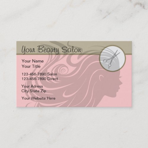 Beauty Salon Business Cards