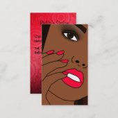 Beauty Salon Business Cards (Front/Back)