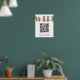 Beauty Salon Cafe Wifi Network QR Code Poster | Zazzle
