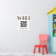 Beauty Salon Cafe Wifi Network QR Code Poster | Zazzle