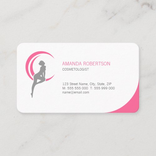 Beauty Salon Cosmetologist business card