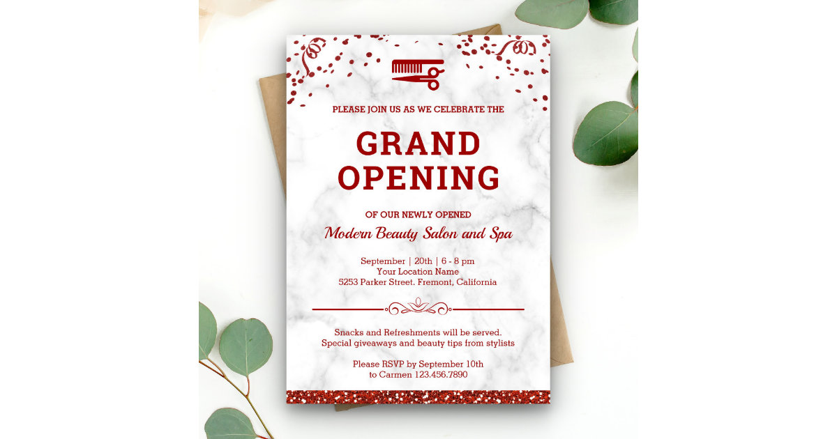 Grand Opening Invite 