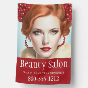 Beauty Salon Hair Nails Nail Salon Business Flag