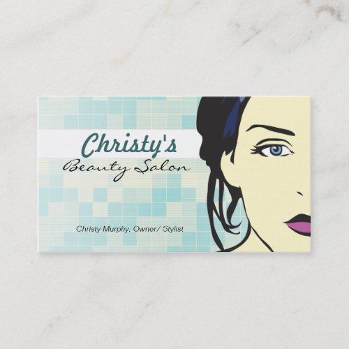 Beauty Salon/ Hair Sylist Business Card-2