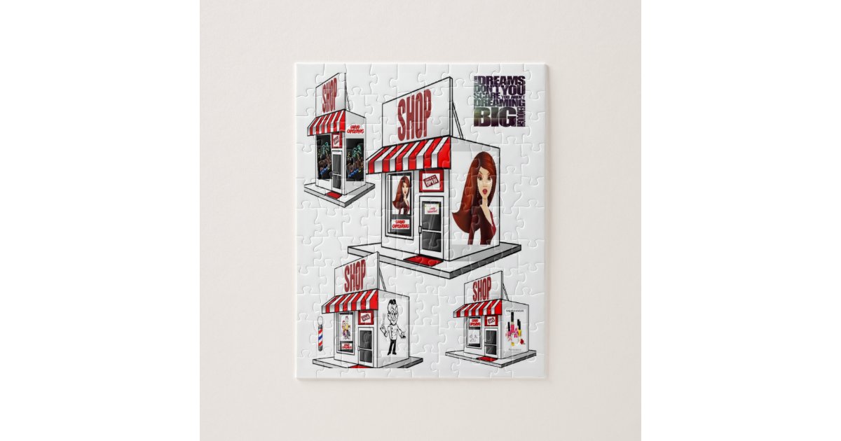 Beauty Salon Jigsaw Puzzle Zazzle