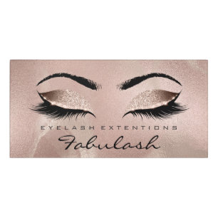 Beauty Salon Lash Makeup Artist Microbladin Skinny Door Sign