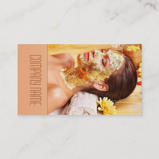 Customizable Beauty Salon / Massage / Relax / SPA Business Card