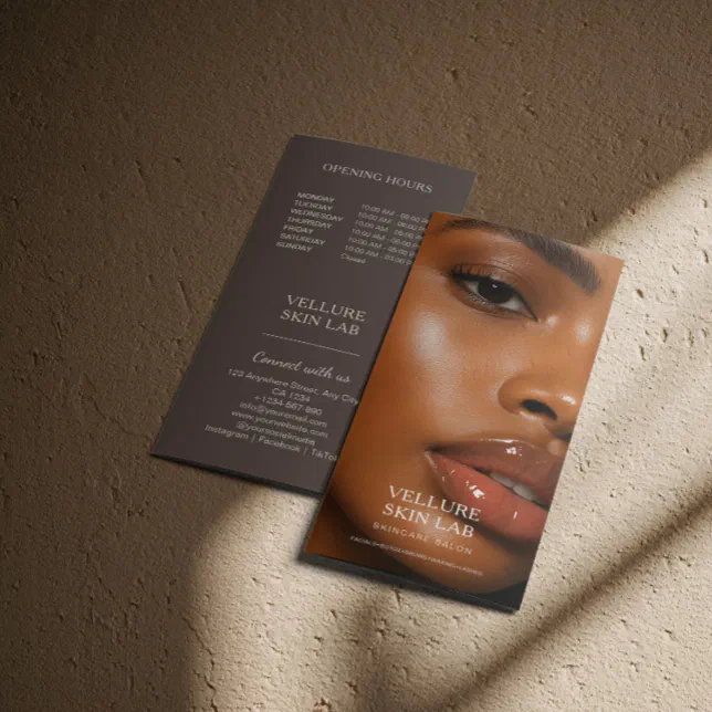 Beauty Salon Medspa Skincare Price List Brochure