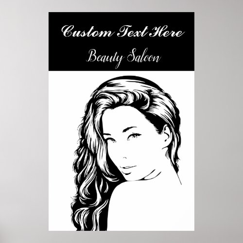 Beauty salon Print Value Poster Paper Matte