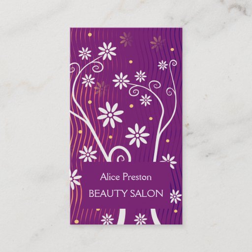 Customizable BEAUTY SALON - Business Card