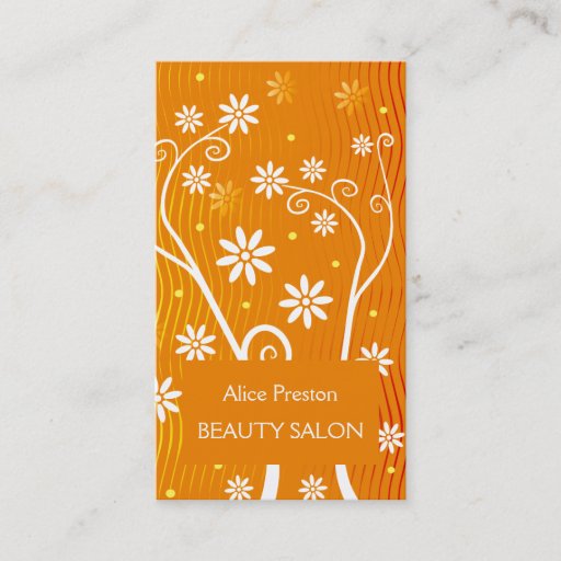 Customizable BEAUTY SALON - Business Card
