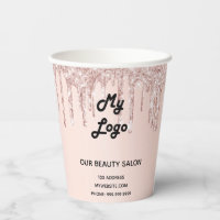 Maroon and Rose Gold Ombre Glitter Kids Cup, Custom Toddler