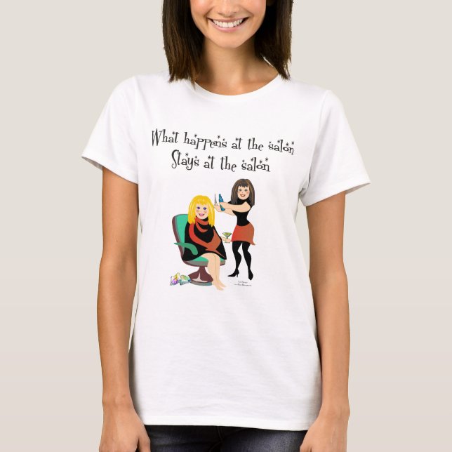 Beauty Salon Secrets T-Shirt (Front)