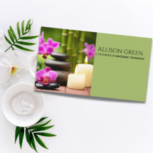 Beauty Salon SPA Aromatherapy Massage Salon Business Card
