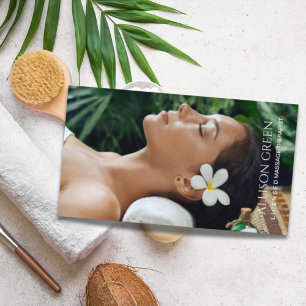 Beauty Salon SPA Aromatherapy Massage Salon Business Card