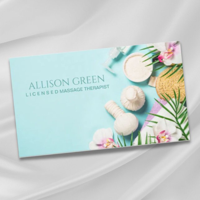 Beauty Salon SPA Massage Salon Aromatherapy Business Card (Beauty Salon SPA Massage Salon Aromatherapy Business Card)