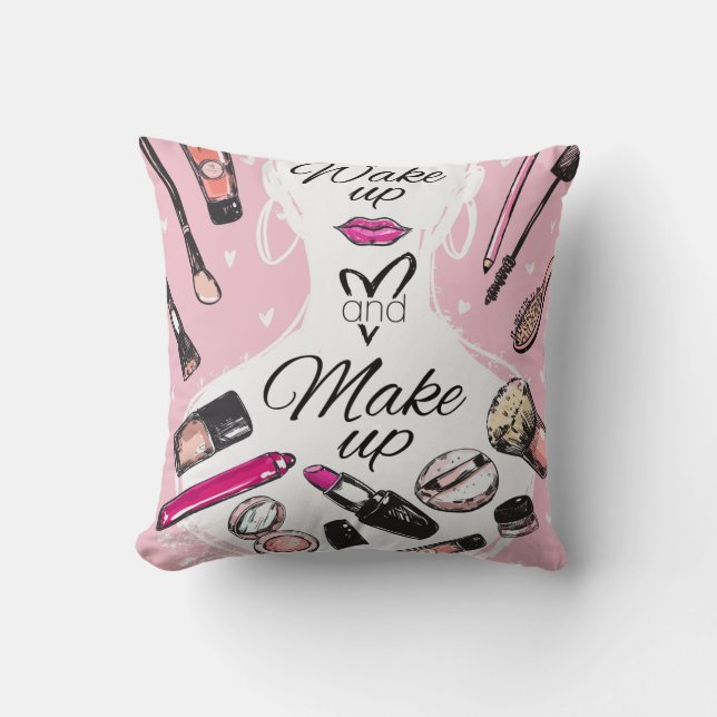  Beauty Salon     Throw Pillow (Front)