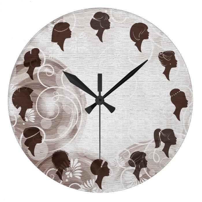 Beauty Salon wall clock