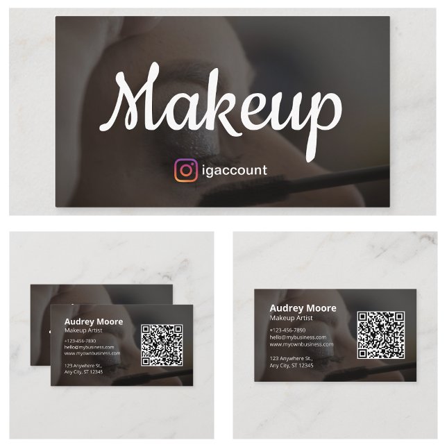 Beauty Salons Esthetician Makeup Artist Business Card (Beauty Salons Esthetician Makeup Artist Business Card
)