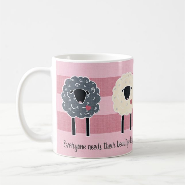 Beauty Sheep Coffee Mug (Left)