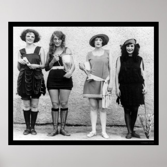 Beauty Show Prize Winners 1922 Poster (Front)