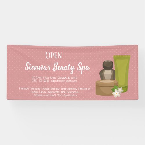 Beauty spa salon banner