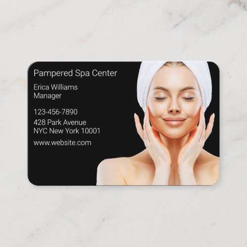 Beauty Spa Salon Business Cards