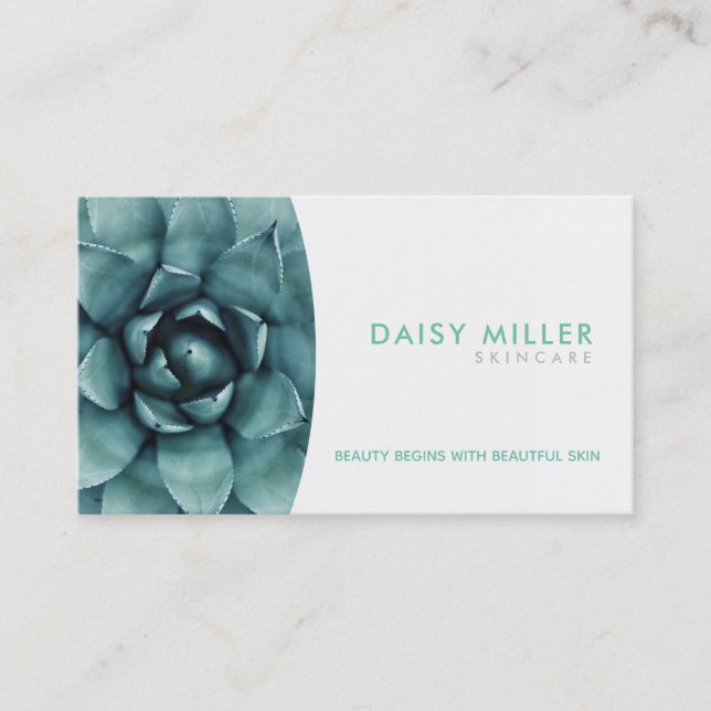 Beauty & Spa Slogans Business Cards (Front)