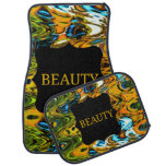 Beauty Swirls Car Mats Full Set (set Of 2) at Zazzle