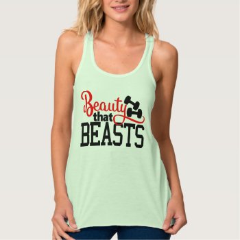 Beauty That Beasts  Promo Edition Tank Top by hkimbrell at Zazzle