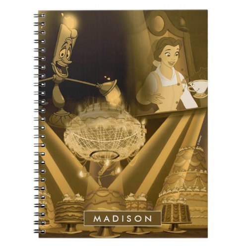 Beauty  The Beast  A Golden Collage Notebook