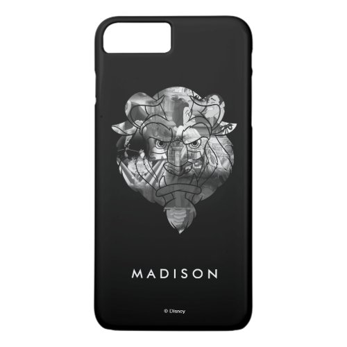 Beauty  The Beast  BW Collage iPhone 8 Plus7 Plus Case