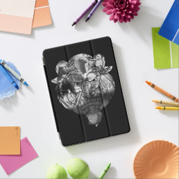 Beauty &amp; The Beast | B&amp;W Collage iPad Air Cover