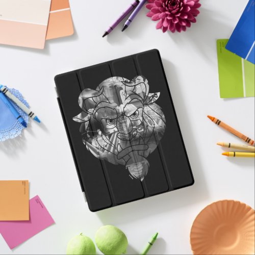 Beauty  The Beast  BW Collage iPad Smart Cover