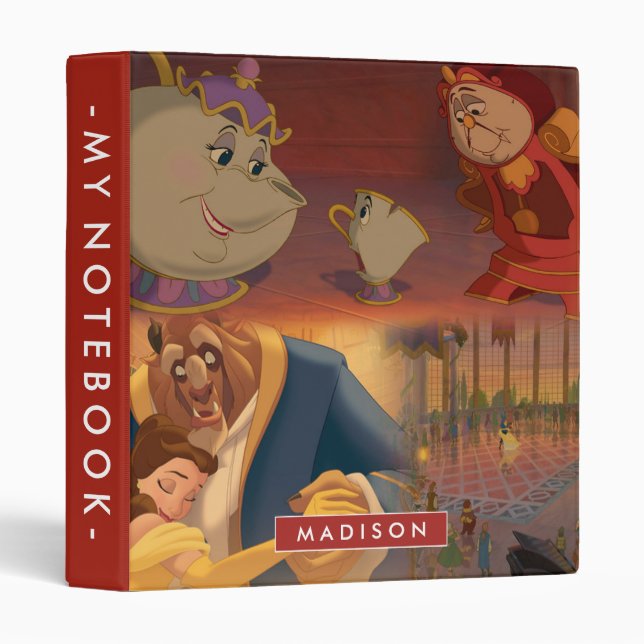 Beauty & The Beast | Beautiful Ballroom Binder (Front/Spine)